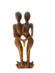 Abstract statues