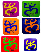 Puerto Rico Colorful  Coaster /Set 6 Piece Tropical Souvenir Collection