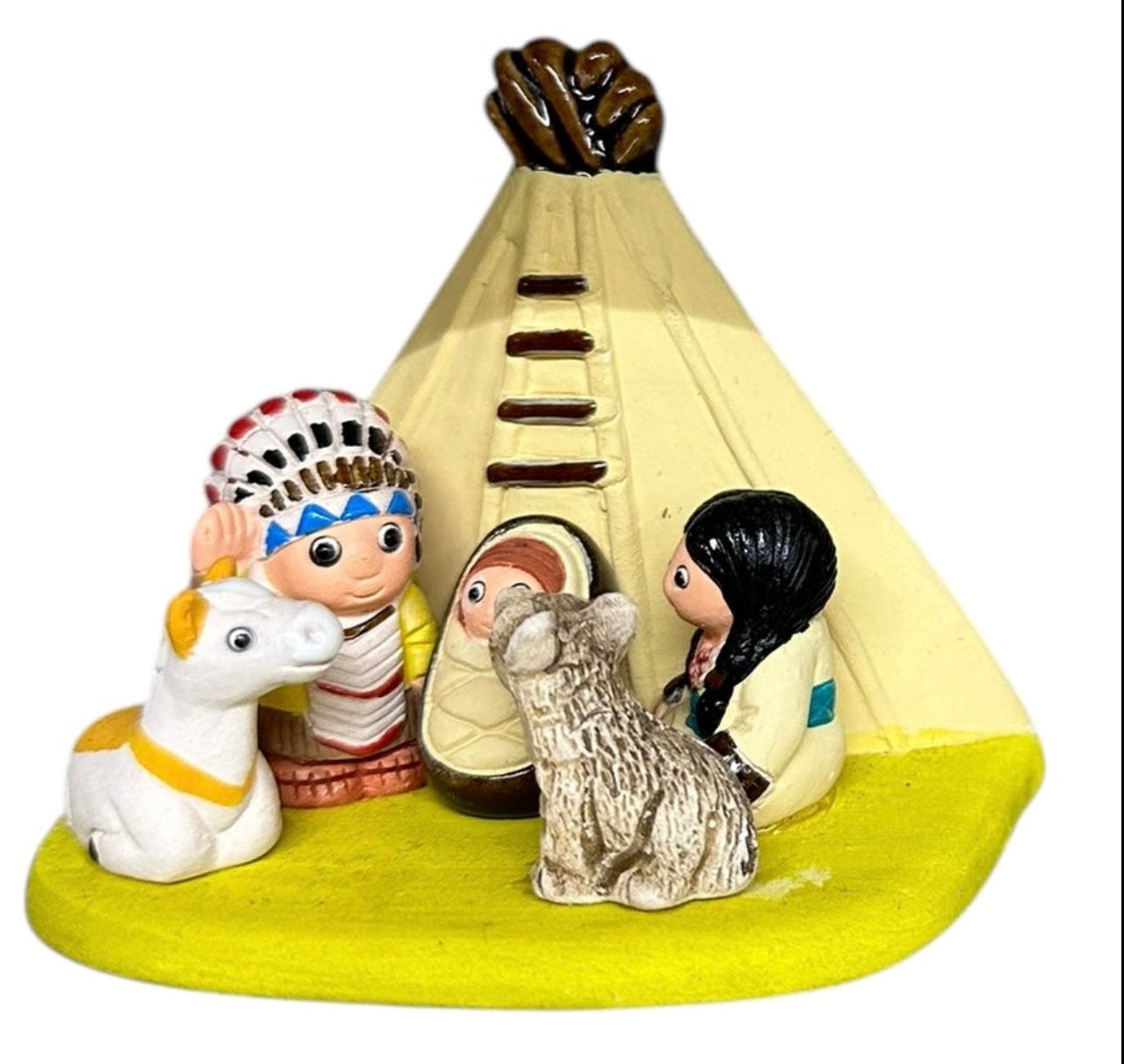 Global Nativity scene