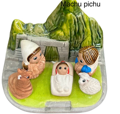 Global Nativity scene