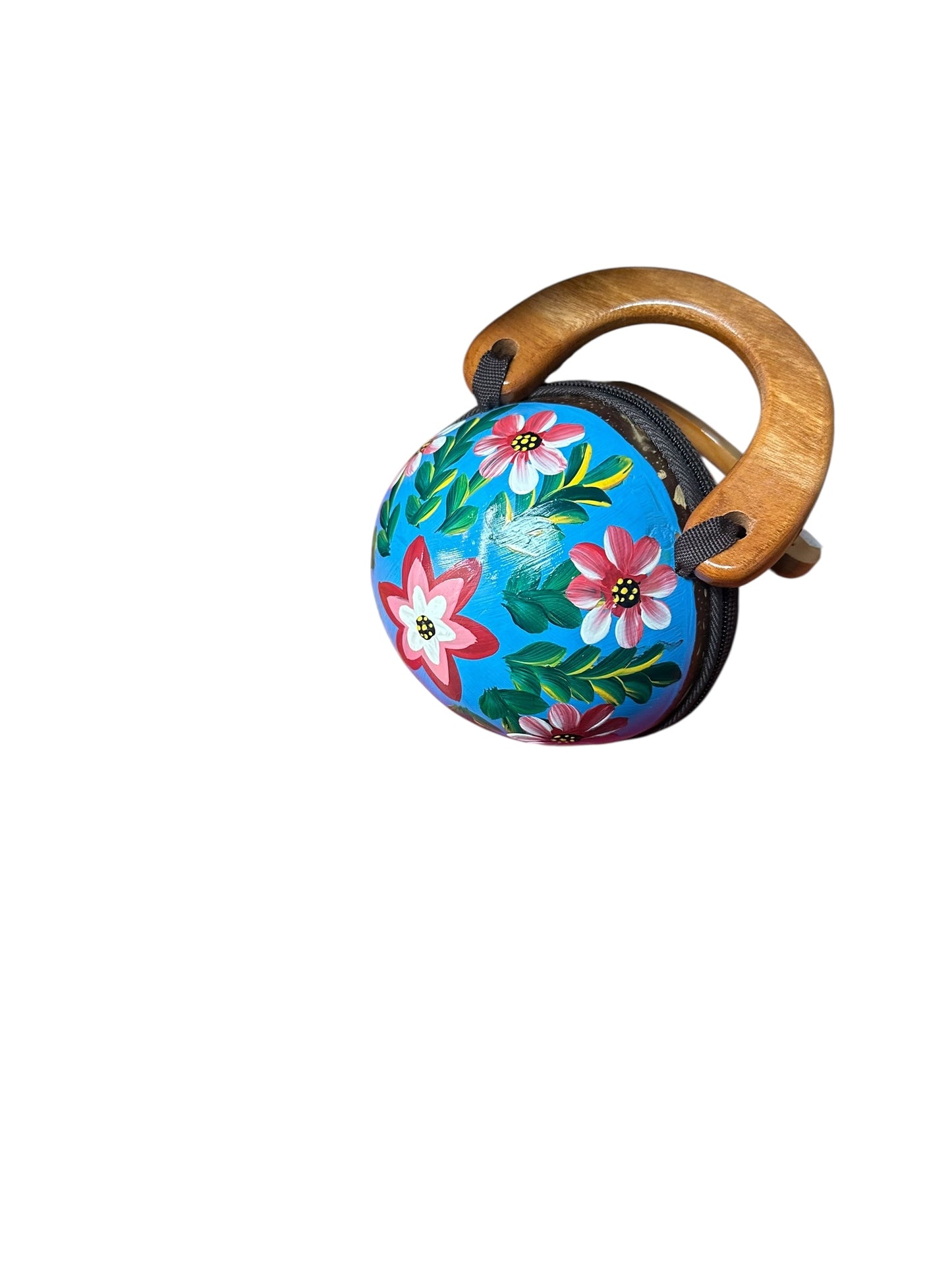 Round Coconut shell bag