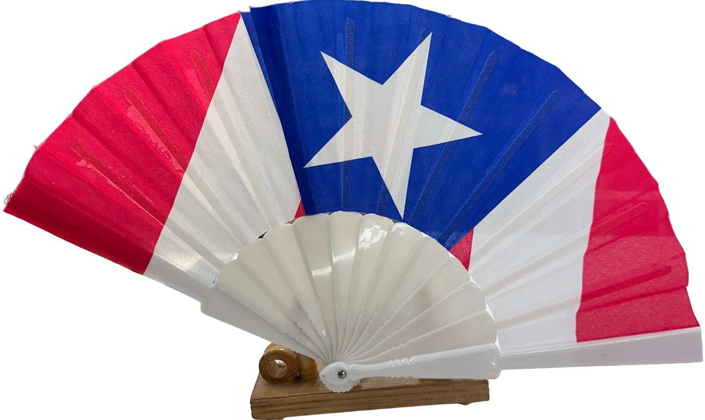 Hand Fan/Abanico Puerto Rico