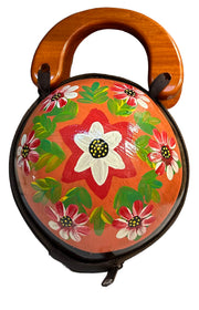 Round Coconut shell bag