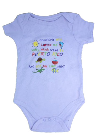 Newborn & Infant Puerto Rico onesies