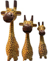 Painted giraffes