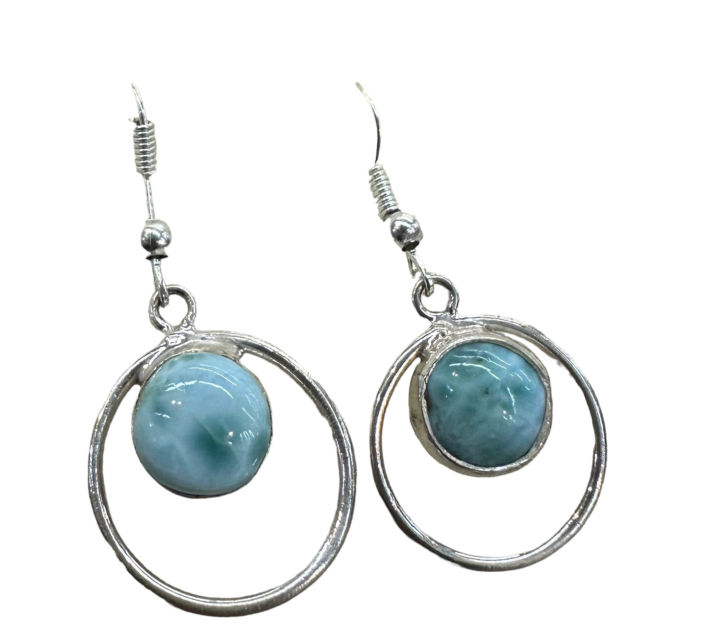 Larimar Earrings