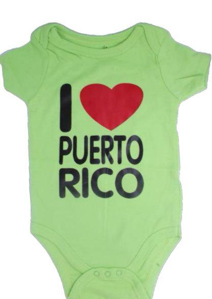 Newborn & Infant Puerto Rico onesies