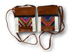 Crossbody Bag Handmade Boho Travel Purse with Colorful Textile Design