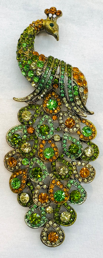 Peacock pins