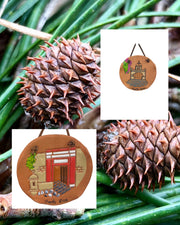 Ceramic Christmas ornaments 1