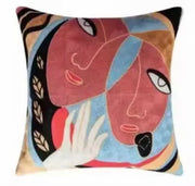 Embroidery pillows