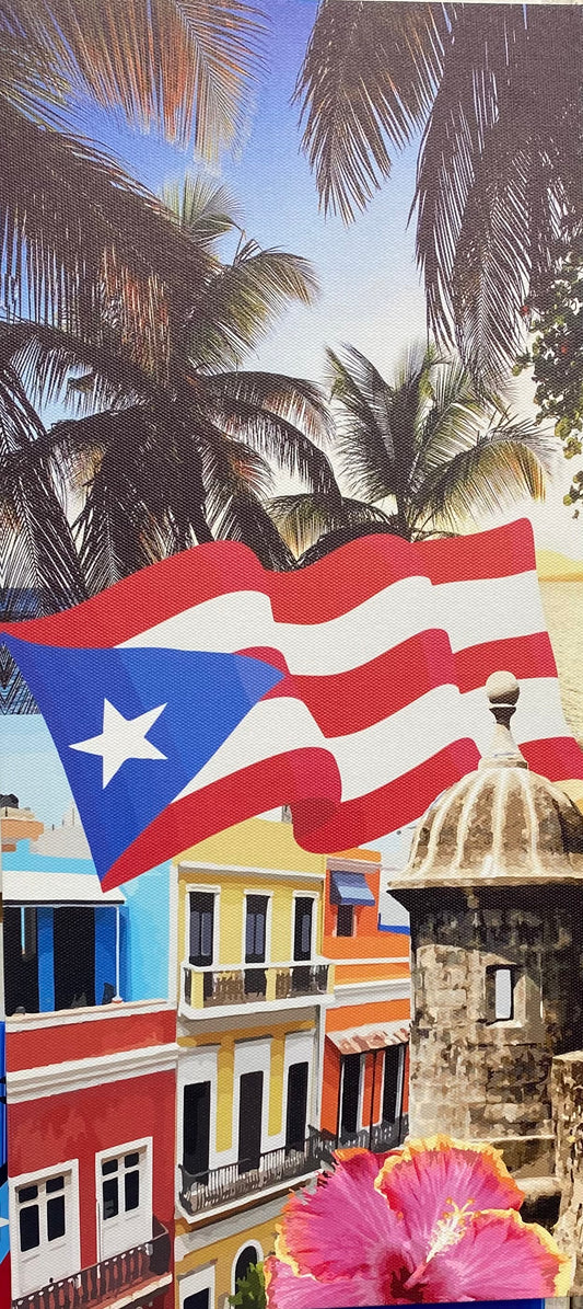Prints on canvas Puerto Rico 2