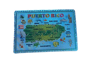 Magnet map Puerto Rico