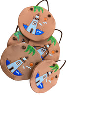 Ceramic Christmas ornaments 1