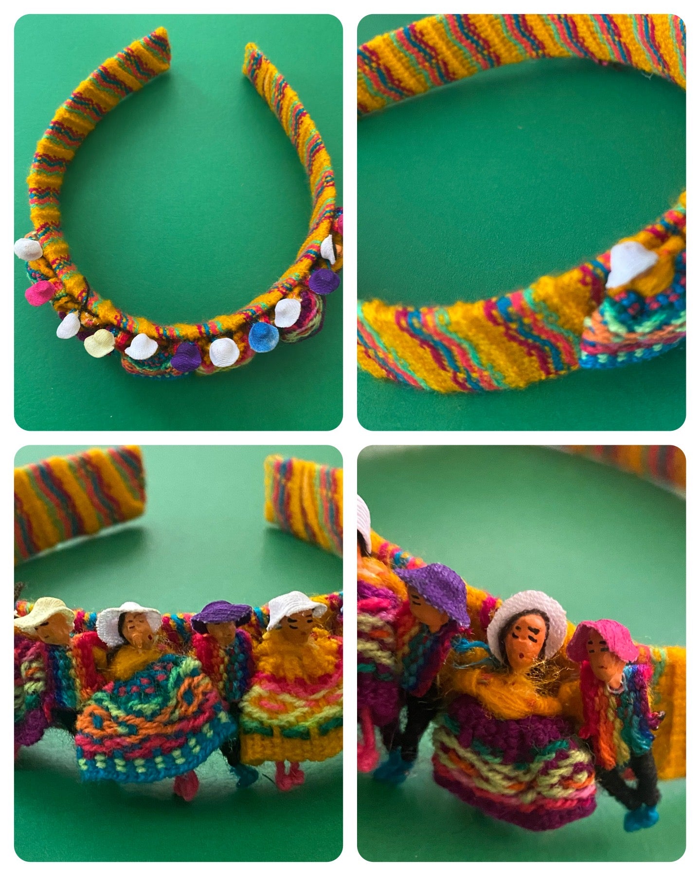 Worry dolls head bands
