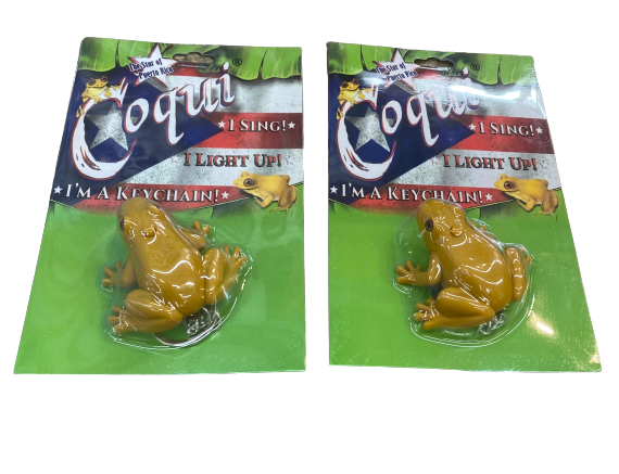 Coqui keychain with sound clearance