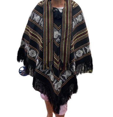 Wool ponchos