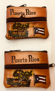 Leather coin bags