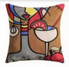 Embroidery pillows