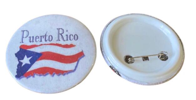 Puerto Rico button pins