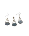 Larimar set earrings pendant