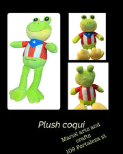 Plush coqui green XL