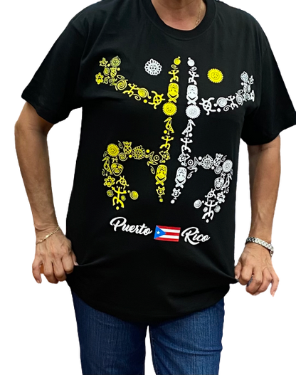 Tee shirts Puerto Rico black collection