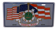 Puerto Rico souvenirs license plates
