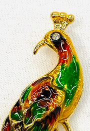Peacock pins