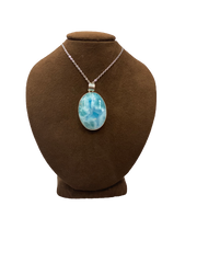 Larimar pendants