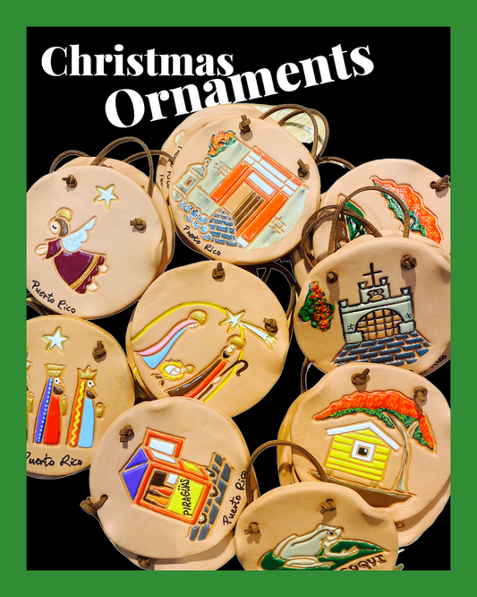 Ceramic Christmas ornaments 1