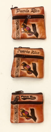 Leather coin bags