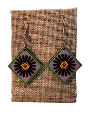 Wood earrings