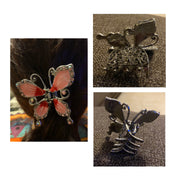 Butterfly hair clip