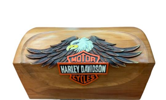 Cedar box Harley Davidson