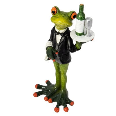 Waiter frog