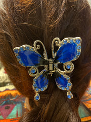 Butterfly hair clip