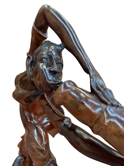 Dancing statue