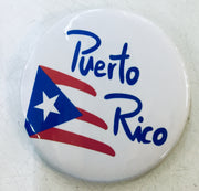 Round buttons souvenir Puerto Rico