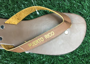 Leather sandals Puerto Rico