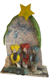 Ceramic three kings yellow star