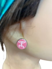 Coqui Taino earrings resin
