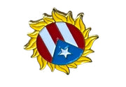 Puerto Rico souvenirs lapel pins